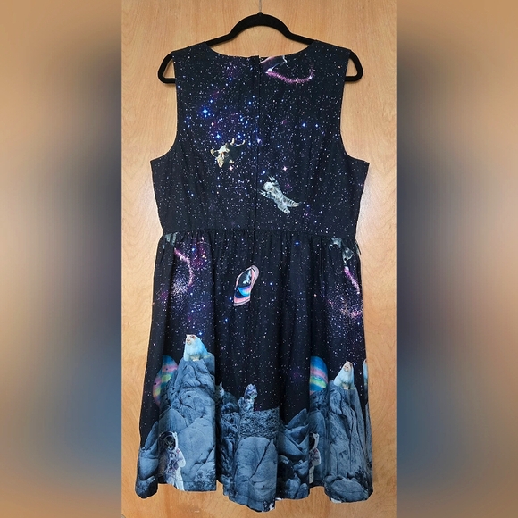 ModCloth Cats In Space Dress - Picture 2 of 6